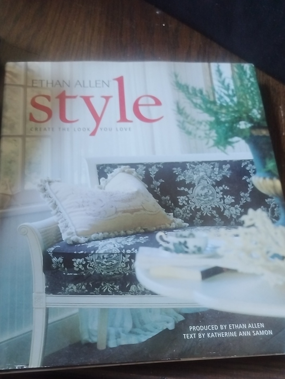Ethan Allen Style Book Vintage Design Book